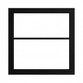 Window 0V 1H - Fixed Square