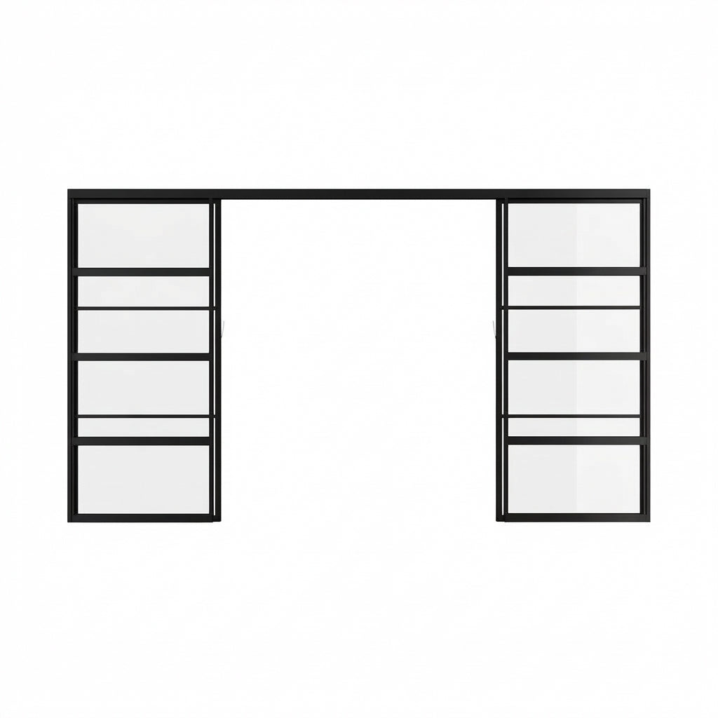 Interior - Pocket Top Track Slider - Double Flat