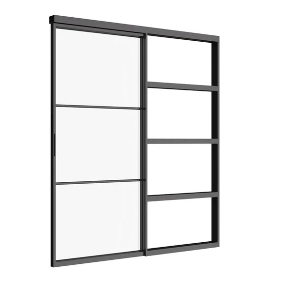 Interior - Pocket Top Track Slider - Single Flat