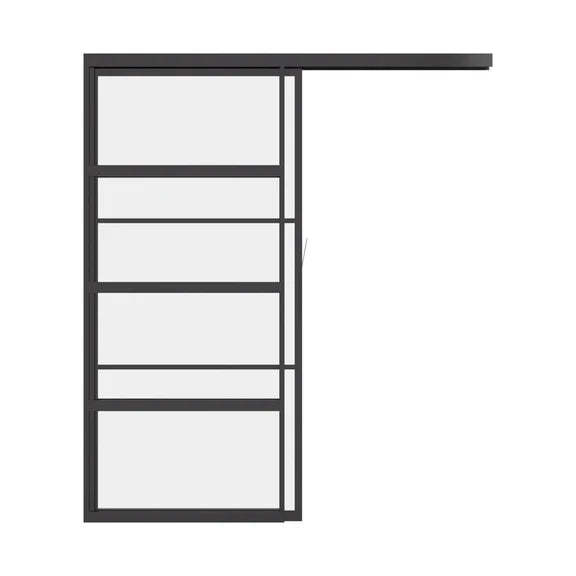 Interior - Pocket Top Track Slider - Single Flat