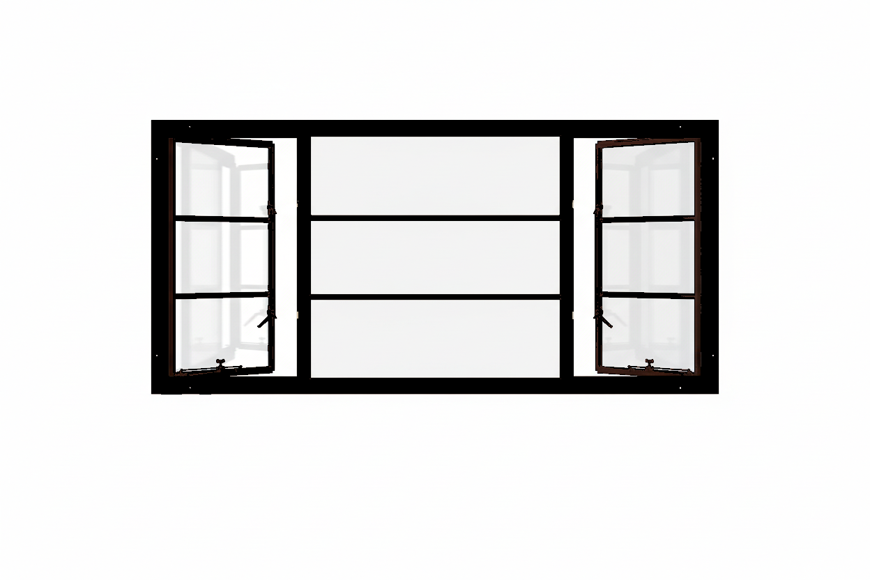 Window 0V 2H - Dual Single Casement