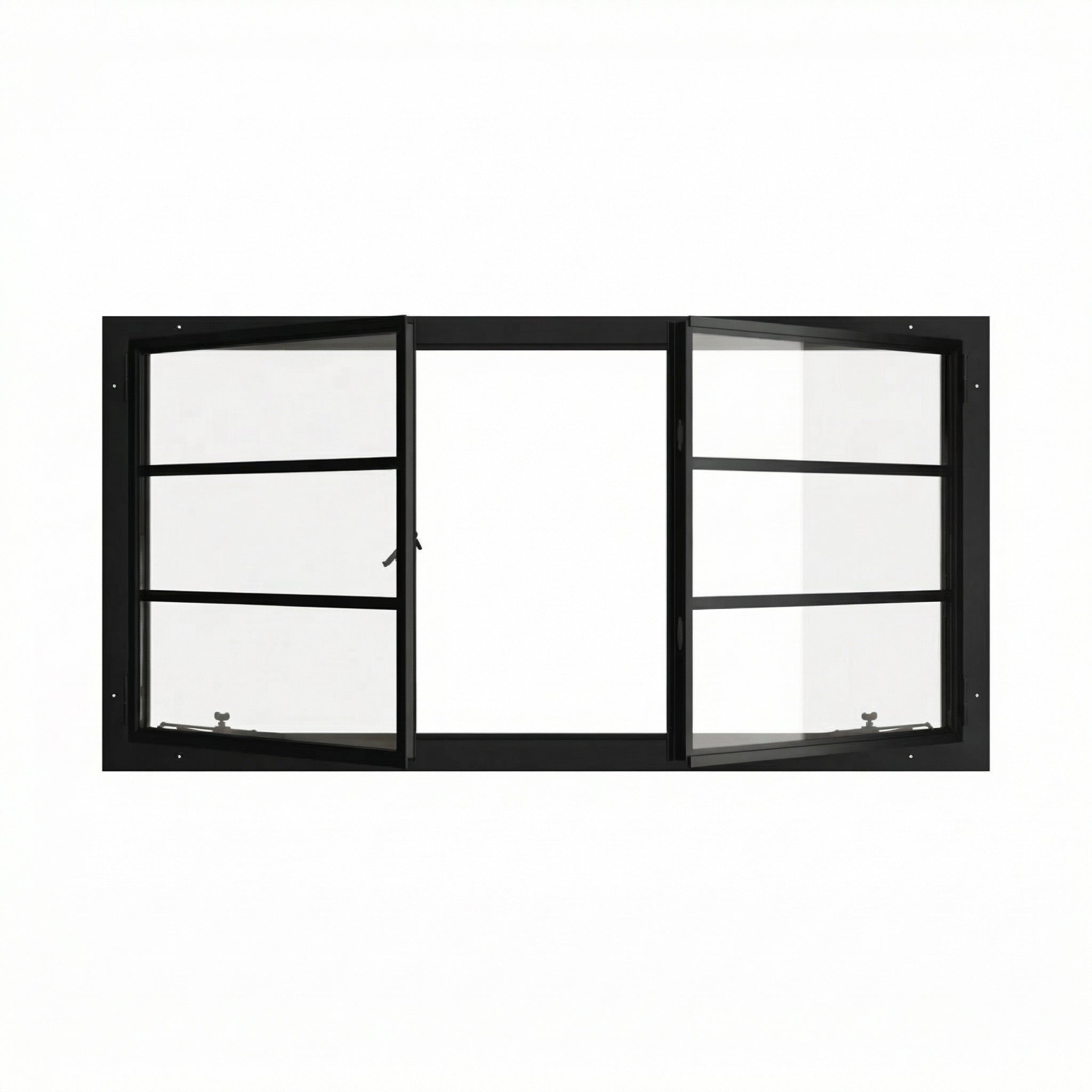 Window 0V 2H - Double Casement Landscape