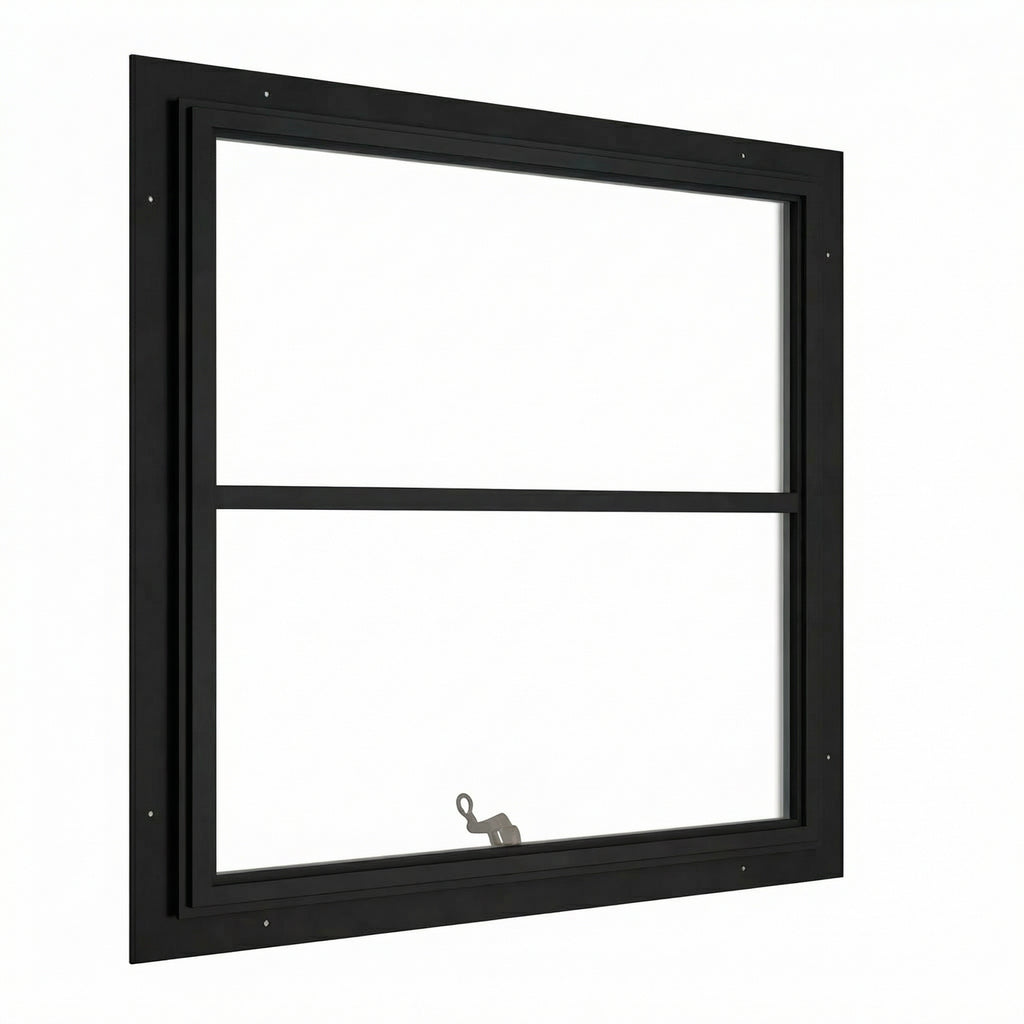 Window 0V 1H with Ring Pull - Awning Square
