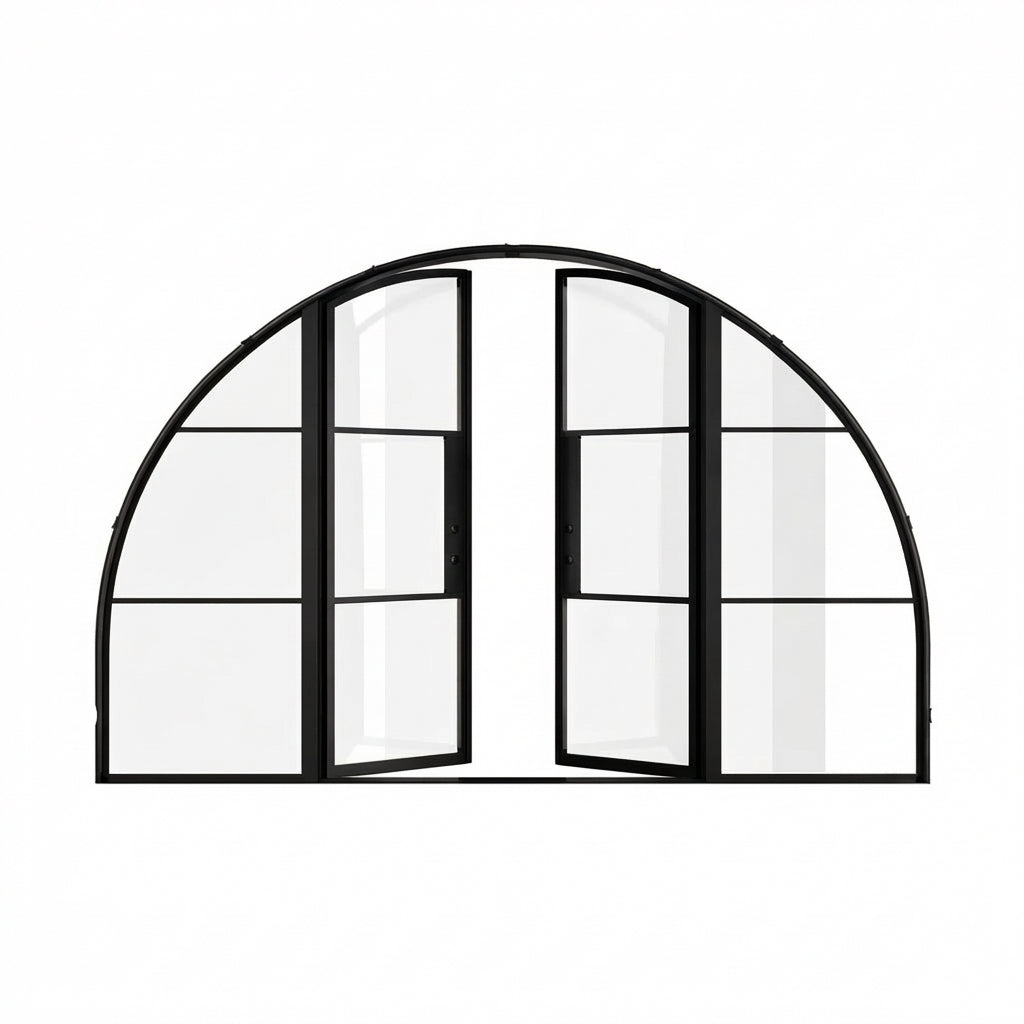 Wide with Side Windows - Double Full Arch