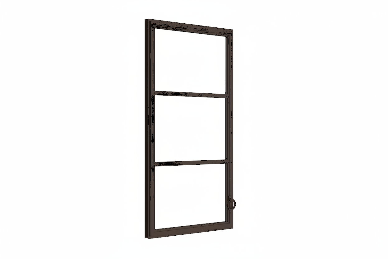 Window 0V 2H with Ring Pull - Awning Portrait